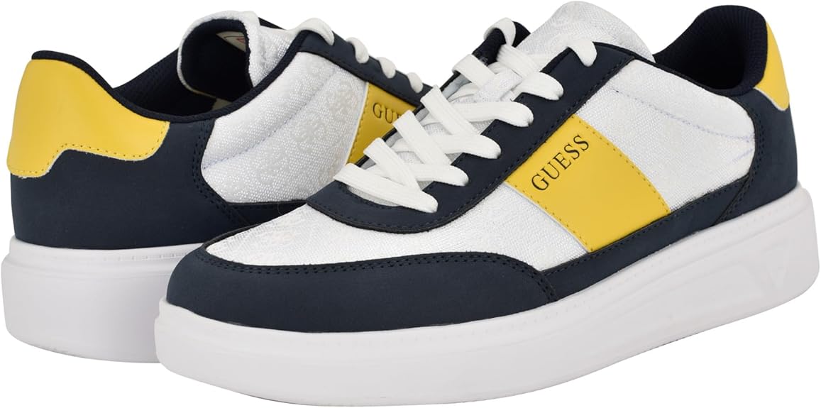 GSS Men's Chaze Sneakers, Navy/White/Yellow 400