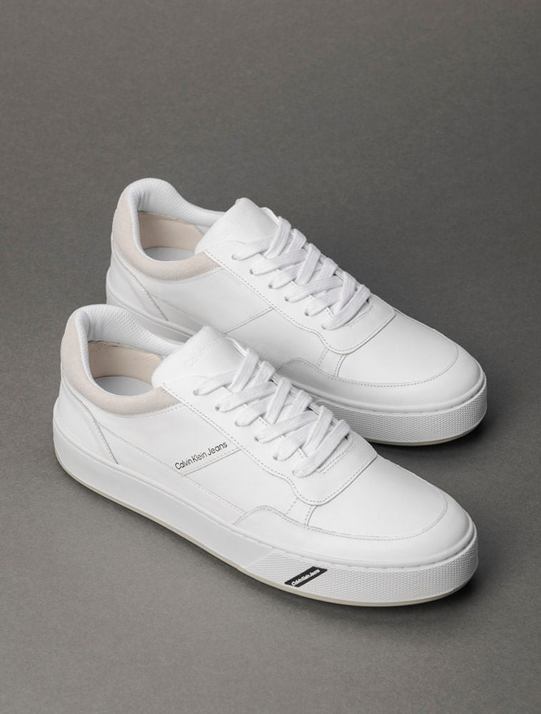 Men's Palito Basic CK Jeans White 2 Sneakers