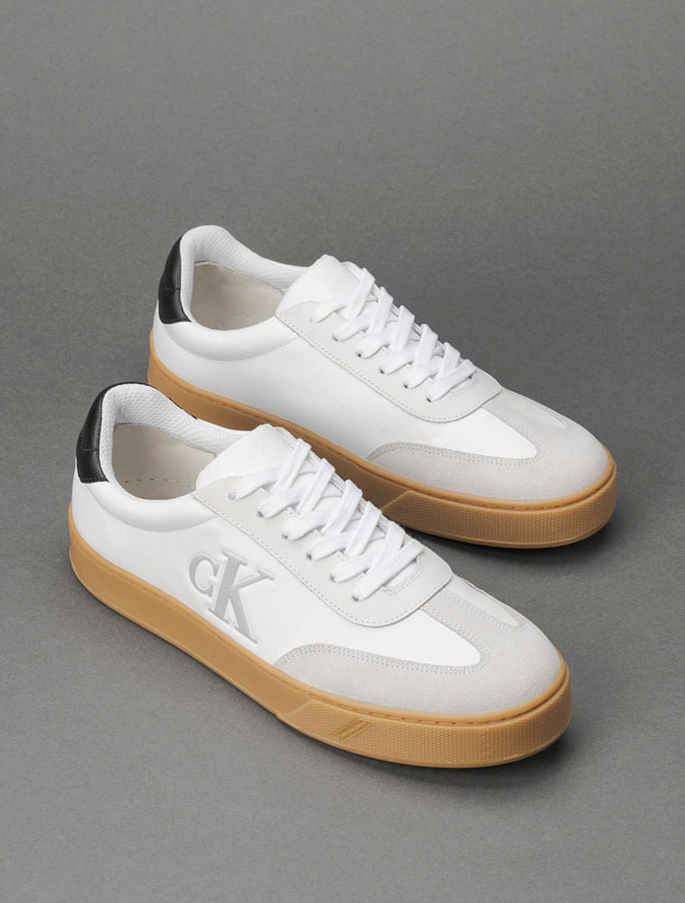 Men's Sneakers Palito Embossed CK Jeans White 2