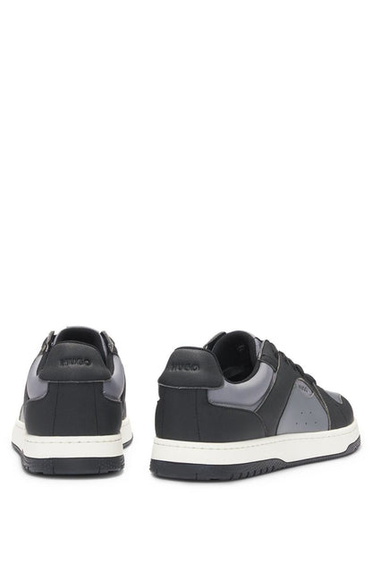 Low-Top Sneakers with Synthetic Leather HB