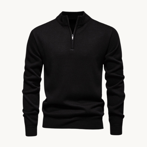 60% OFF | Classic Zip Pullover - Sweater