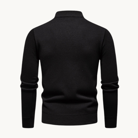 60% OFF | Classic Zip Pullover - Sweater