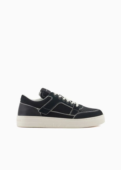 Nubuck and Vachetta Sneakers AX