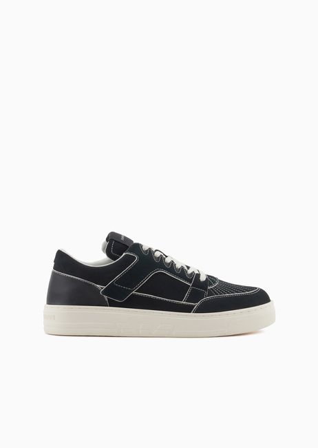 Nubuck and Vachetta Sneakers AX