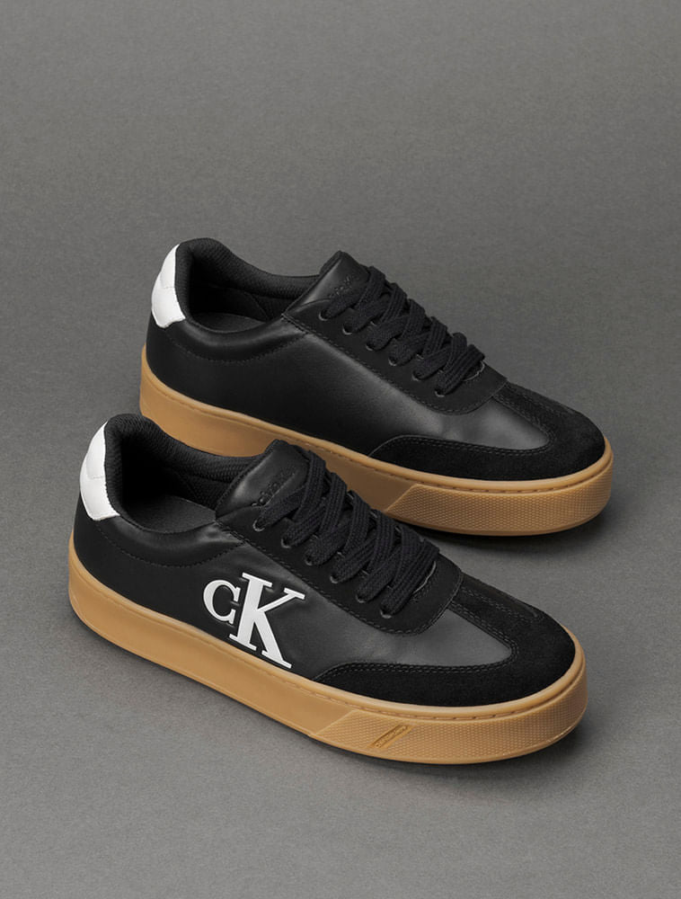 Men's Sneakers Palito Embossed CK Jeans Black