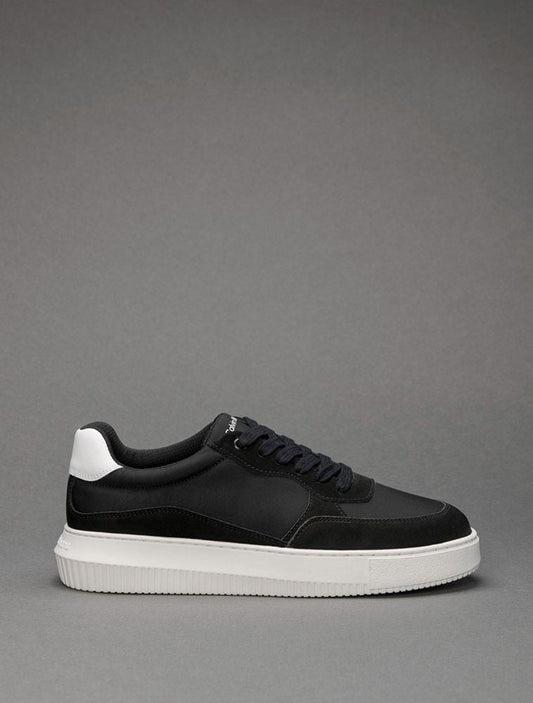 Men's Palito Side Nylon CK Jeans Black Sneakers