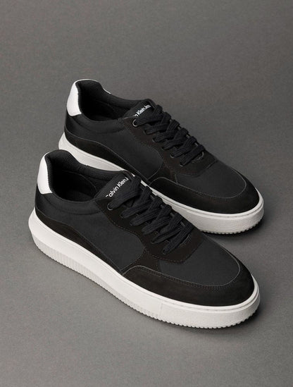Men's Palito Side Nylon CK Jeans Black Sneakers