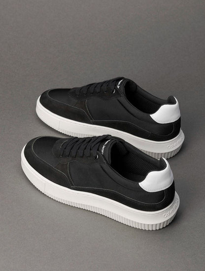 Men's Palito Side Nylon CK Jeans Black Sneakers