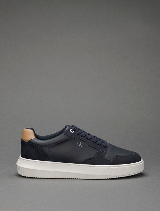 CK Jeans Men's Chunky Layers Navy Blue Sneakers