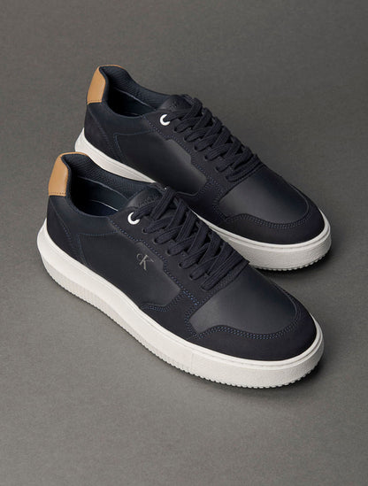 CK Jeans Men's Chunky Layers Navy Blue Sneakers