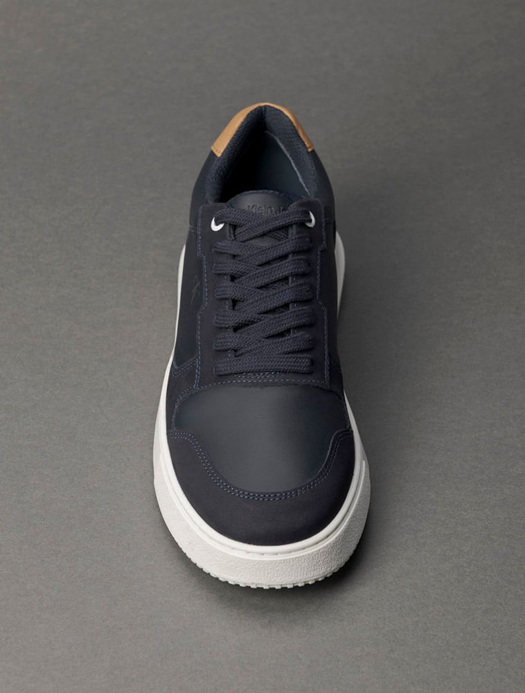 CK Jeans Men's Chunky Layers Navy Blue Sneakers