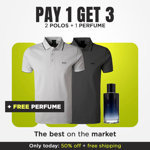 KIT POLO BOSS SHIRTS [PAY 1 GET 3]