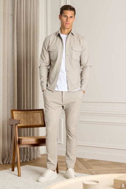 Elijah Overshirt - Oatmeal