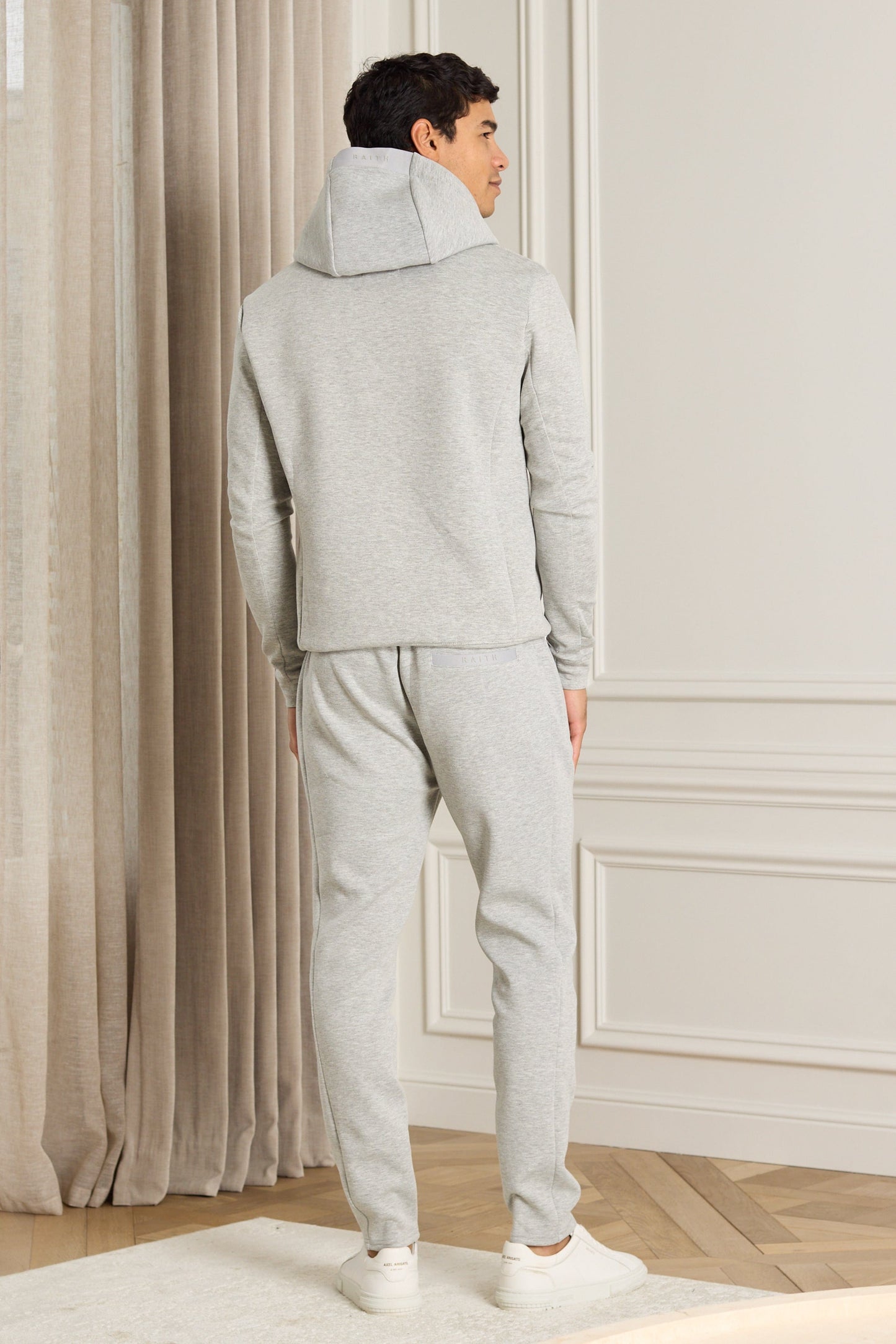 Luxe Hoodie - Grey Marl