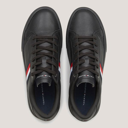 TH Men's Leather Side Stripe Sneakers