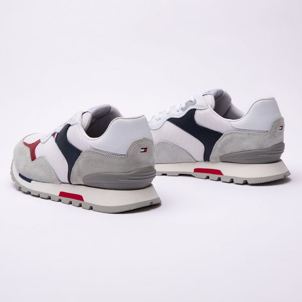 Mixed Texture Sports Sneakers TH