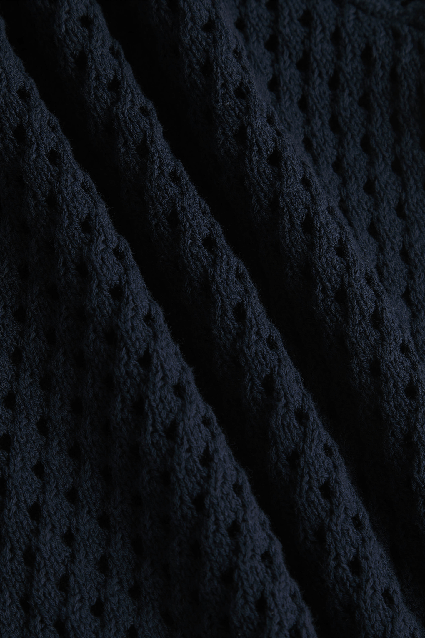 Cipressi Crochet Knit Short - Navy